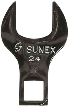 crow TEKTON 24mm Metric Crowfoot Open End Wrench WCF24024 at